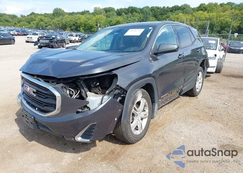 2019 GMC Terrain Sle из США, поврежденный, VIN 3GKALMEV5KL181985